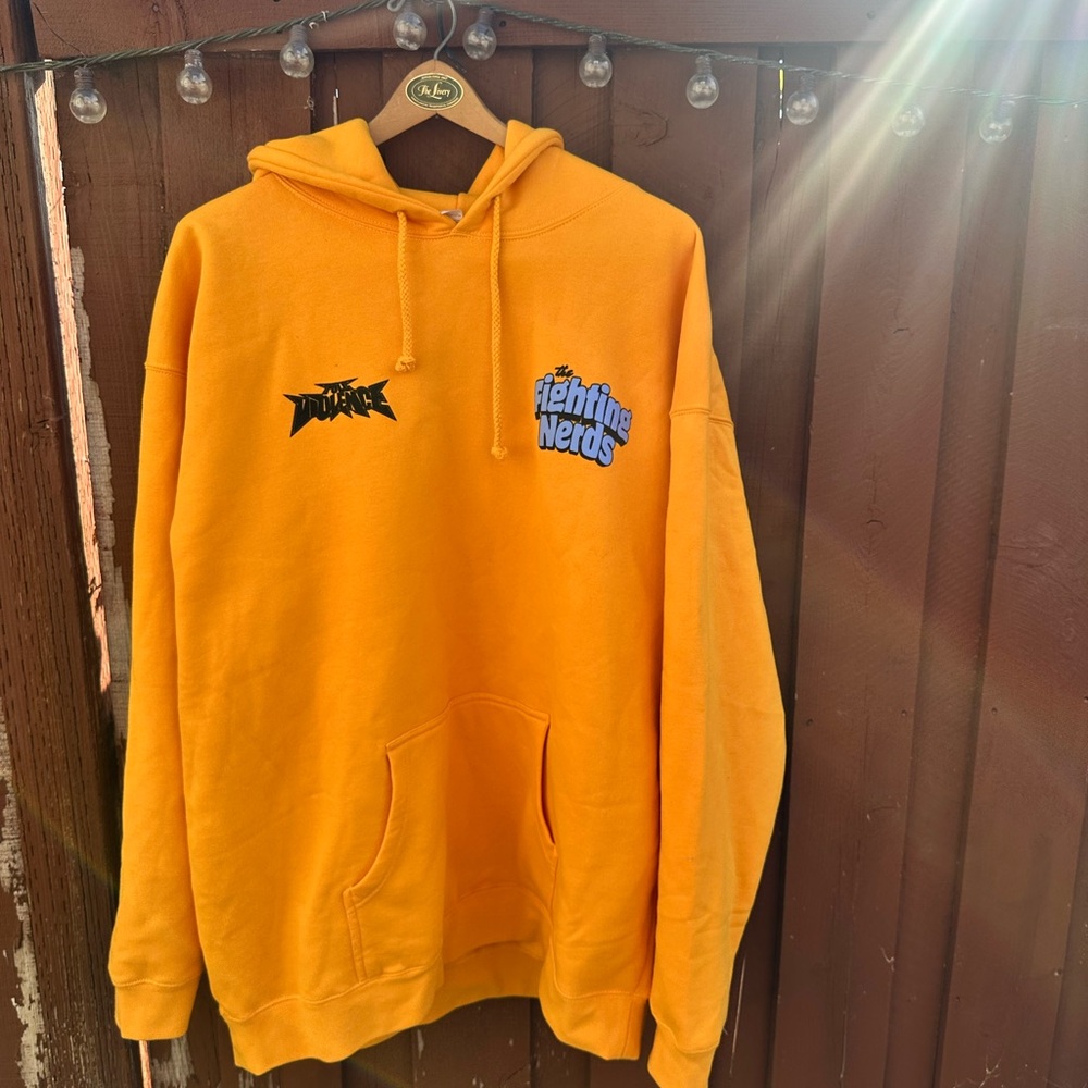 Fighting Nerds Yellow Hoodie
